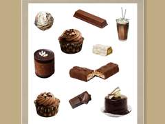 [굿노트 스티커] 초콜릿