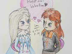 해피 2021 발렌타인!