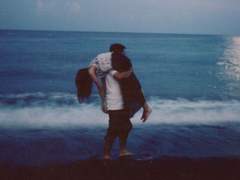 부서지는 파도의 욕심은