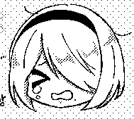 [니어 오토마타]4호가 2호를 깨우는 만화