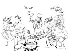 티알에 넣었던 자캐즈 모음