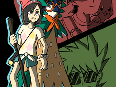 악랄한 레드와 그린 만화-①