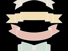 리본 스티커 (일부 무료)