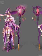 캐릭터 컨셉 포폴