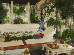 정원이 딸린 복층 주택