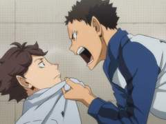 하이큐) 오이카와의 각도