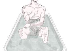 (빈시마/빈센트) 욕조안의 빈센트