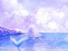 인어가 뛰어든 모래