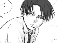 [리바이 현대AU] 일하다 빡쳐서 담타하러 옥상 왔는데 옆팀 리바이 대리님 만남