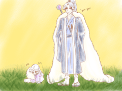 들판 위의 강아지들