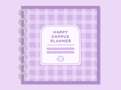 [만년형] 크리미 퍼플 대학생 플래너