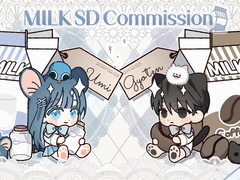 우유 SD 고정틀 커미션