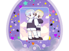 [키링 도안 무료 배포] 젠런 다마고치 키링 도안