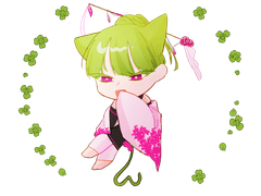 아이리스 키링 도안