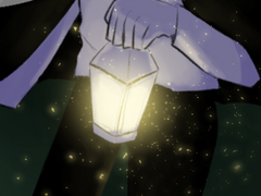 암흑을 비추는 등불 하나.