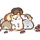 잠자는 햄찌