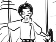 이누마키가 어려진 그런거