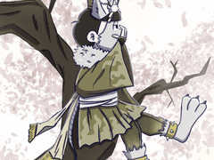 오소마츠상 월간 그림정산 2월