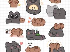 쥬큐 굿노트 스티커