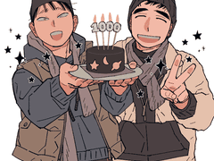 달은 날카로워 일러스트