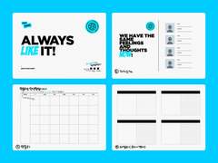[굿노트] 교환일기 템플릿