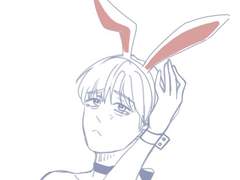 [팬아트] 앤디, TS앤디 바니걸