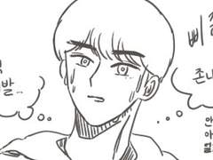 주인 이겨먹는 강아지