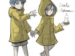 리틀나이트메어2 + 회색도시 낙서