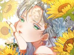 [유료배포] 클립스튜디오 전용-해바라기 브러쉬