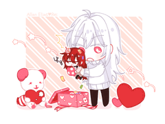 사탕 냠냠 SD 고정틀 커미션