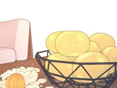 [스케치업 소품] 귤바구니