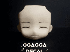 애프터라이프 모리 넨도로이드 데칼 샘플