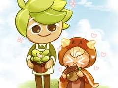 쿠키런 킹덤/허브맛과 팬케이크맛 쿠키