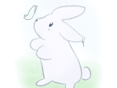 [ 백단 커미션 ] 토끼 고정틀 커미션