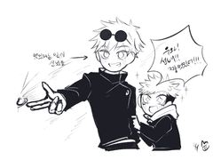 [고죠유지] 선후배 AU 만화 로그.