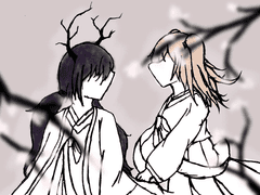 꽃이 흩날리는 계절에