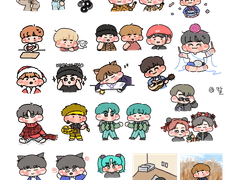 세븐틴 굿노트 스티커 배포6