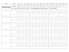 대학생을 위한 싸강 일정표 겸 플래너? 무료 공유