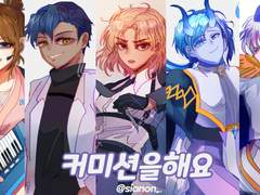 프로필/스탠딩/랜덤사복 그림 커미션