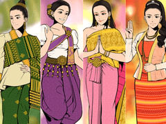 [유료★자료] 인도차이나 반도 복식 문화