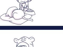 [오소마츠상] 고양이와 호랑이 (2)