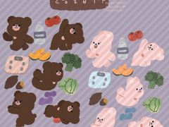 [굿노트스티커]운동을합시댜 !