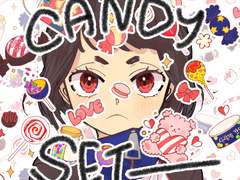 [클튜][브러쉬] 화이트데이! 캔디캔디 SET