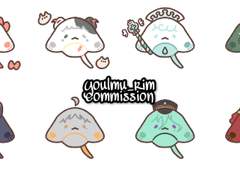 캐릭터 커미션 모음