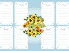 2021년 03월 굿노트 캘린더(MONTHLY+WEEKLY)