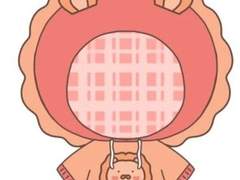 사자 & 돼지 후드티 (20cm)