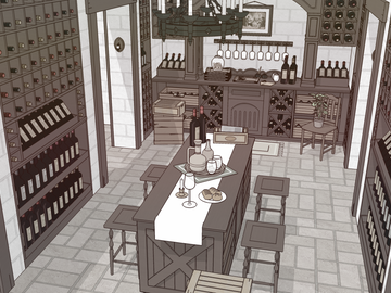 19세기 사용인의 공간