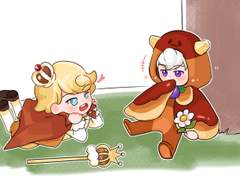 커스터드 댕 팬케이크 햄