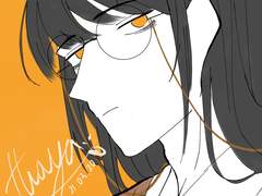 각별님 줄안경 교복