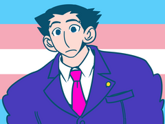 역전재판3의 나루호도 류이치 트랜스젠더로 해석하기